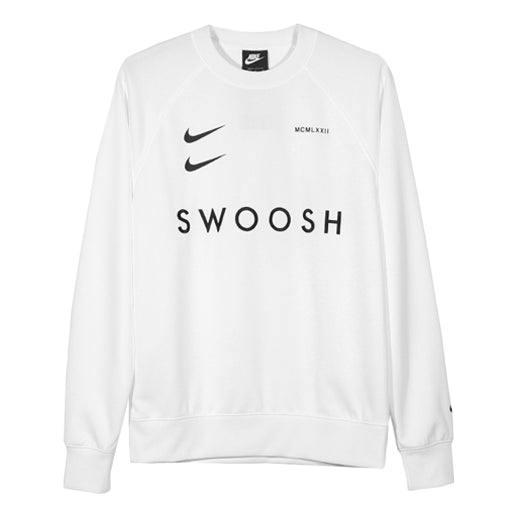 Толстовка Nike Sportswear Swoosh Sweatshirt For Men White, белый