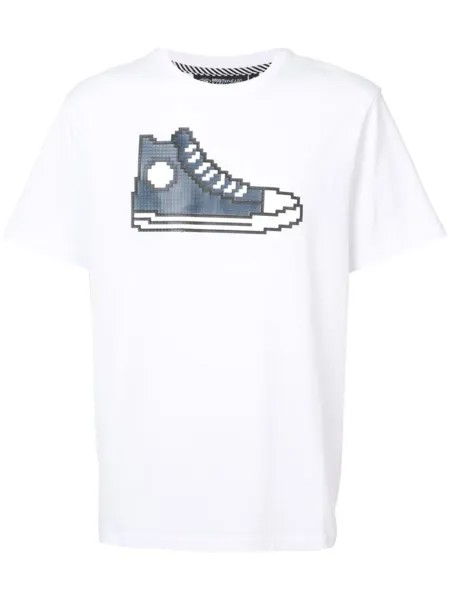 Mostly Heard Rarely Seen 8-Bit футболка 'Navy Chucks', белый