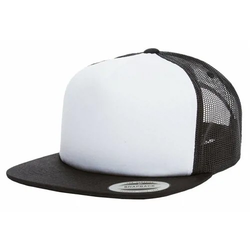 Кепка FlexFit 6005FW NO FOAM Trucker Black/White/Black