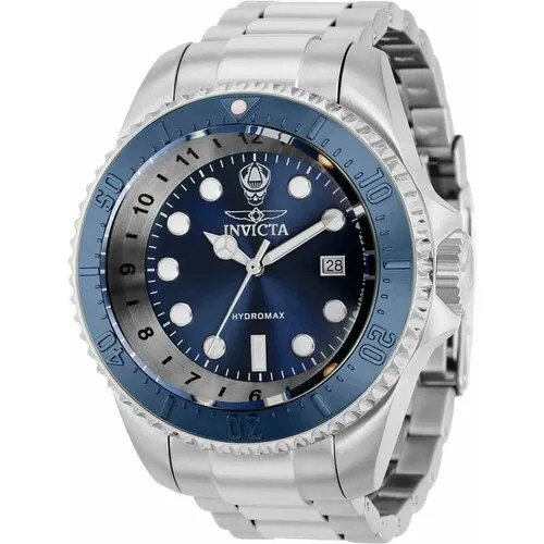 Наручные часы INVICTA, серебряный, синий