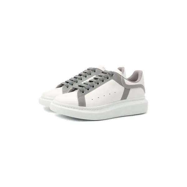 Кожаные кеды Oversized Alexander McQueen