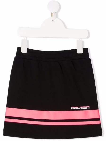 Balmain Kids юбка с логотипом
