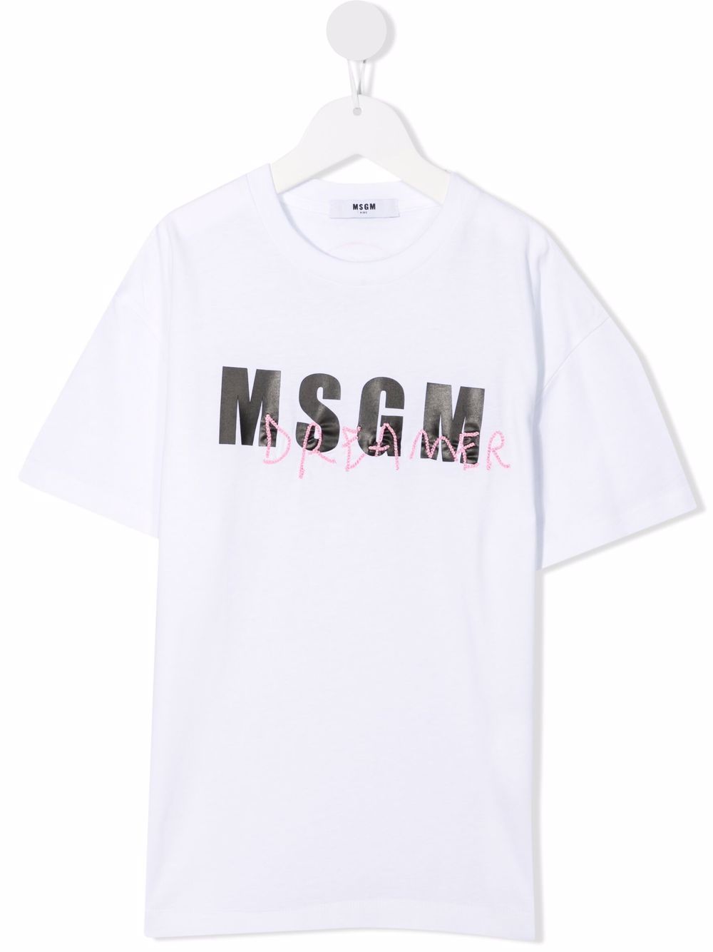 MSGM Kids футболка с логотипом