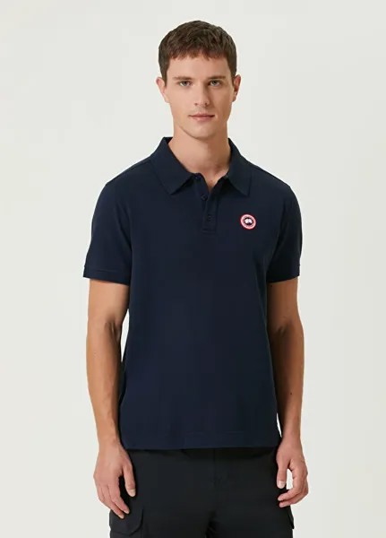 Футболка Beckley с воротником-поло Canada Goose, синий
