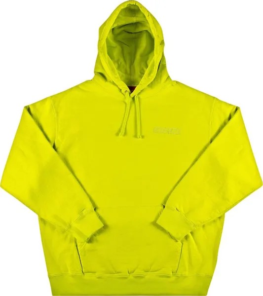 Толстовка Supreme x Smurfs Hooded Sweatshirt 'Acid Green', зеленый