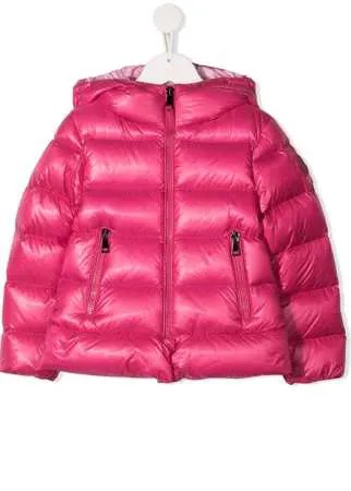 Moncler Enfant пуховик с капюшоном
