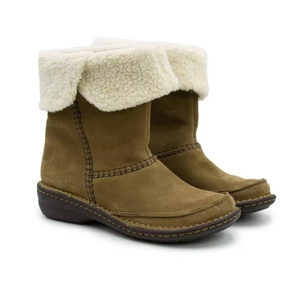 Женские полусапоги Clarks, хаки