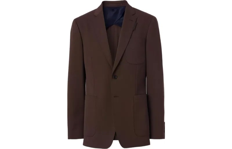Деловой костюм мужской кирпично-красный Burberry, красный