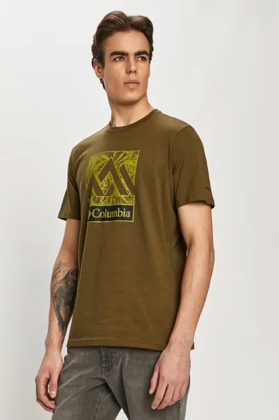 Колумбия - футболка Columbia, зеленый