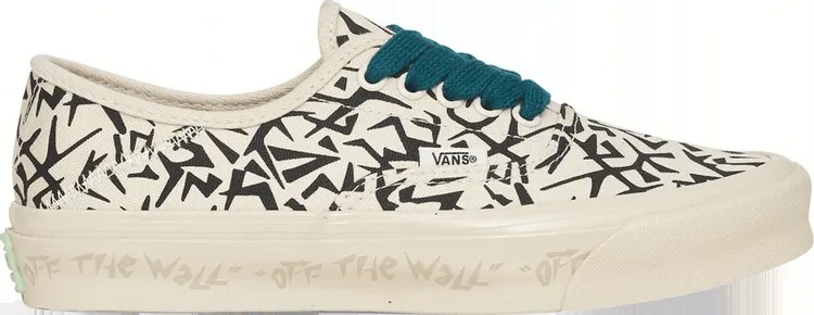 Кеды Vans Taka Hayashi x Style 43 LX Geo Camo White Cap, белый