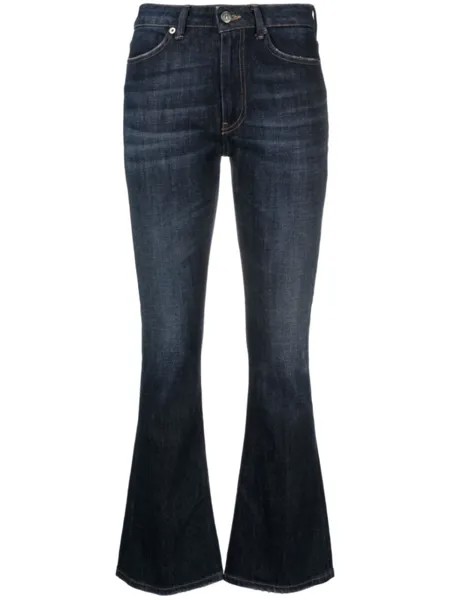 DONDUP джинсы bootcut Mandy с завышенной талией, синий