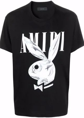 AMIRI футболка Playboy с логотипом