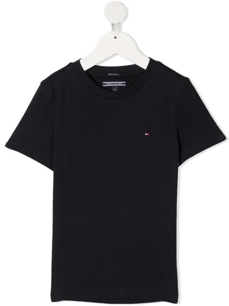 Tommy Hilfiger Junior футболка с вышитым логотипом