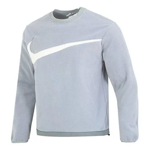 Худи Nike Club Fleece crew neck sweatshirt 'Grey blue' DQ4895-073, синий