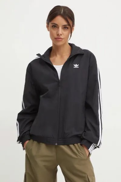 Тканая спортивная куртка adidas Originals, черный