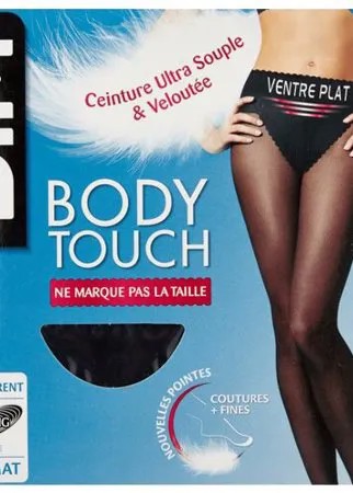 Колготки DIM Body Touch Ventre Plat 20 den, размер 3, noir (черный)