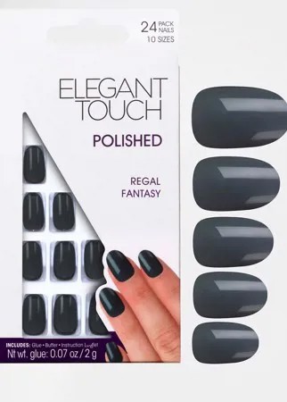 Накладные ногти Elegant Touch Polished Nails - Royal Collection-Розовый