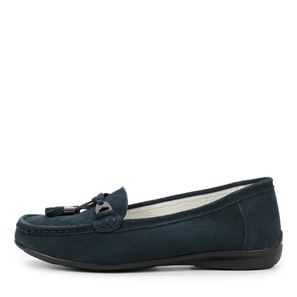 Мокасины женские ZENDEN 12-23-G023FK синие 37 RU