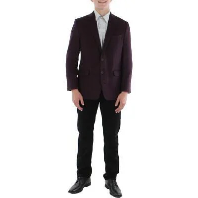 Мужская фиолетовая спортивная куртка из смесовой шерсти Lauren Ralph Lauren 40 л BHFO 5397
