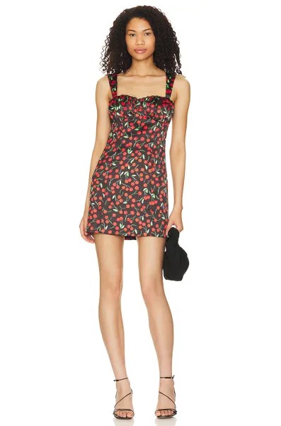 Платье мини MAJORELLE Kym, цвет Black Cherry