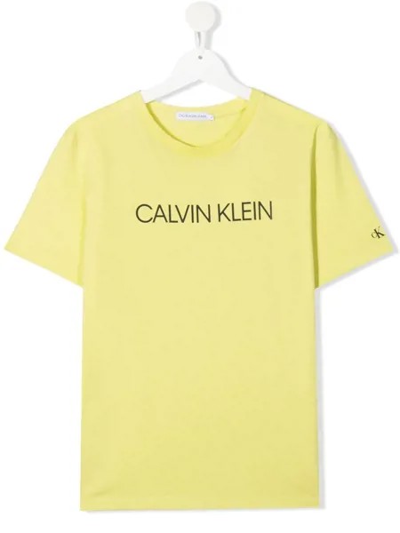 Calvin Klein Kids футболка с логотипом