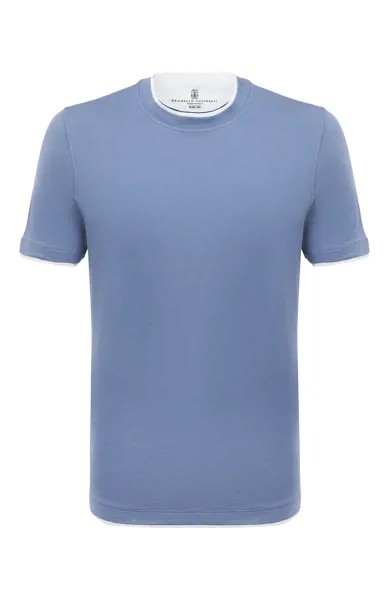 Хлопковая футболка Brunello Cucinelli