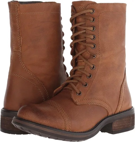 Ботинки на шнуровке Troopa2.0 Combat Boot Steve Madden, цвет Cognac Leather