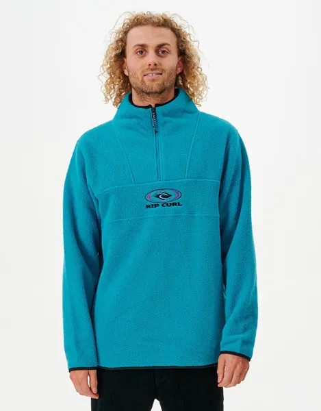 Толстовка мужская Rip Curl BELLS POLAR FLEECE голубая XL