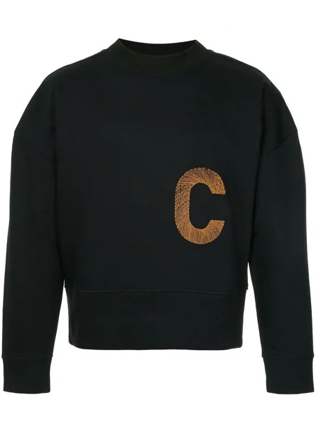 Cerruti 1881 свитер с принтом буквы