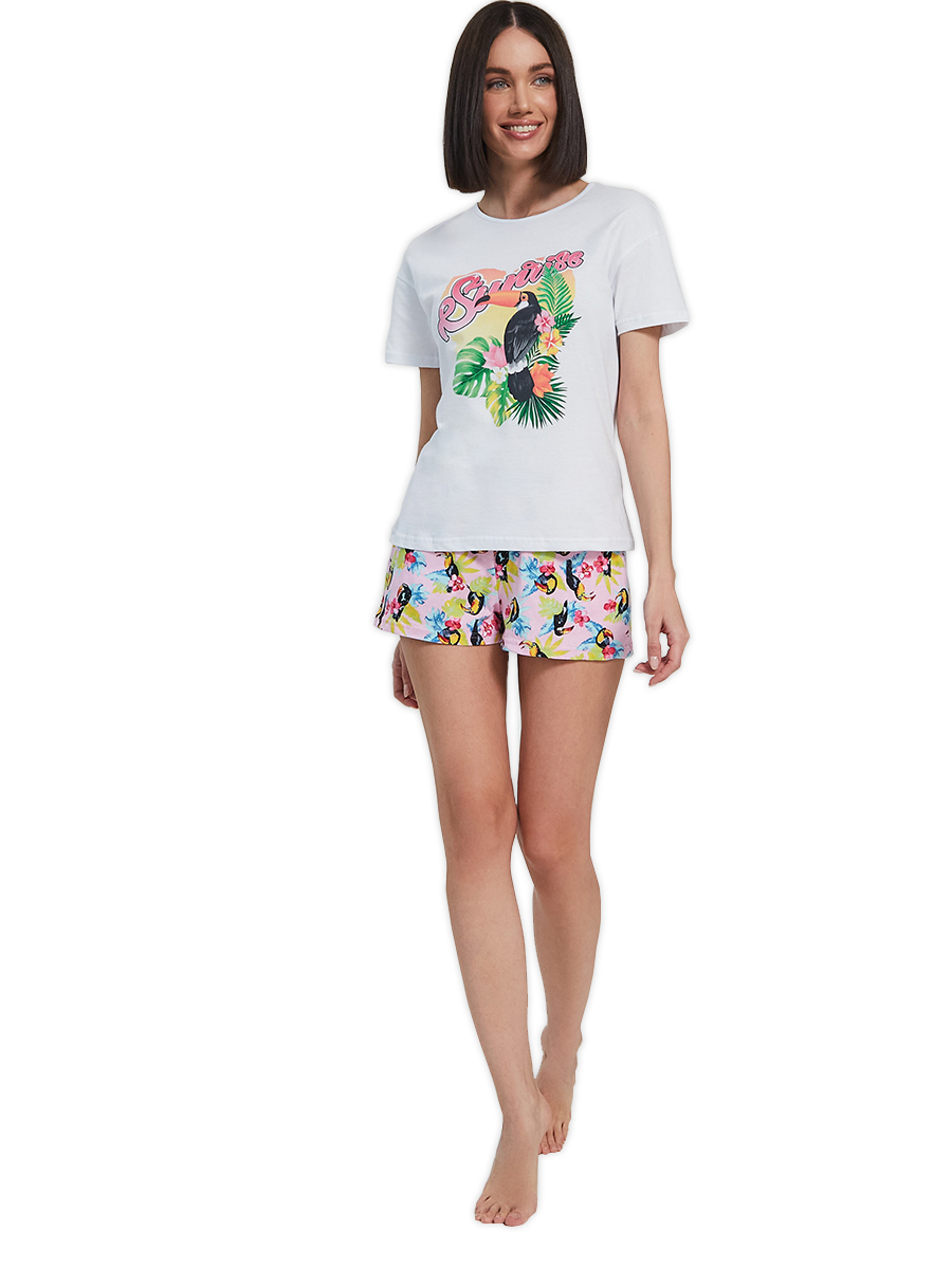 Пижама женская Jolie Femme J065/034/su белая 48