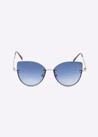 Голубые солнцезащитные очки «Кошачий глаз» Gloria Jeans