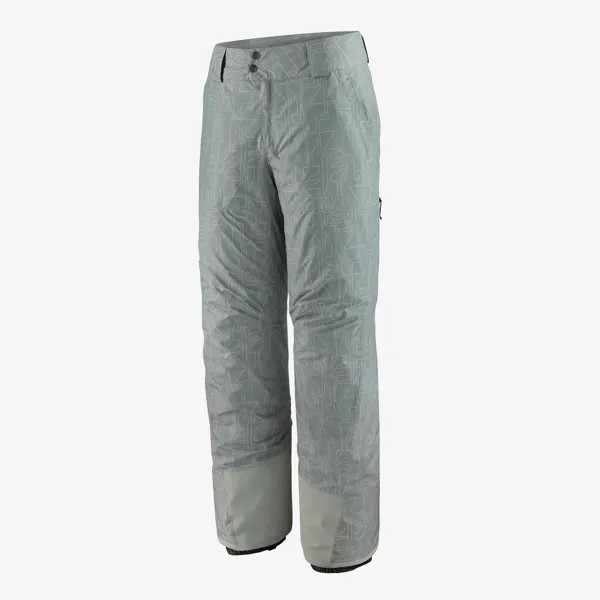 Мужские брюки Powder Town - стандартные Patagonia, цвет Passage: Sleet Green