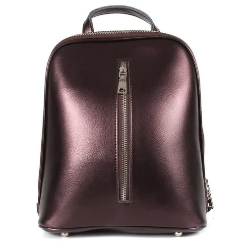 Рюкзак женский натуральная кожа MEYNINGER СВ268/пурпурный, модель рюкзак