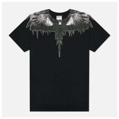Мужская футболка Marcelo Burlon Tar Wings Regular чёрный , Размер XL