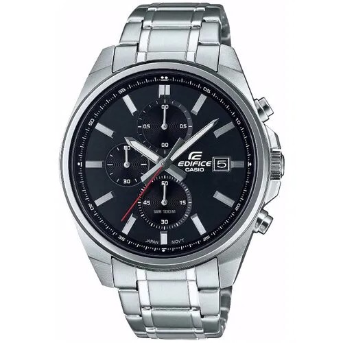 Наручные часы CASIO EFV-610D-1A, серебряный, черный