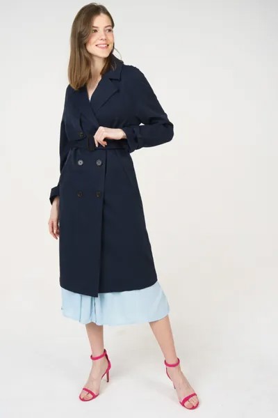 Плащ Vero moda цв. синий р.L
