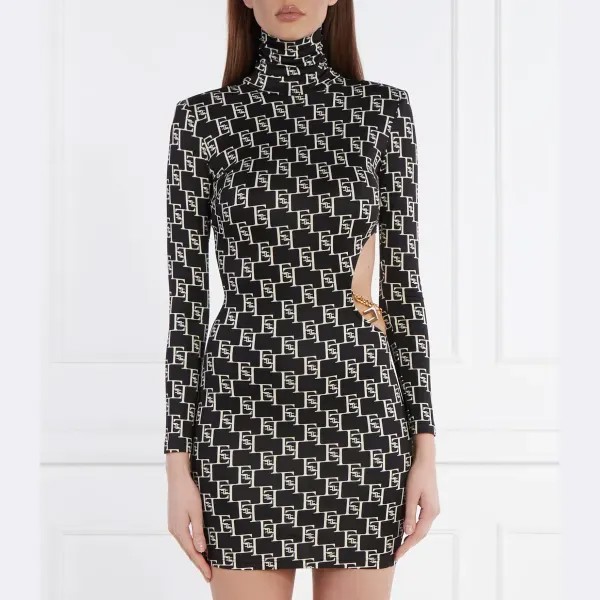 Платье Elisabetta Franchi, черный