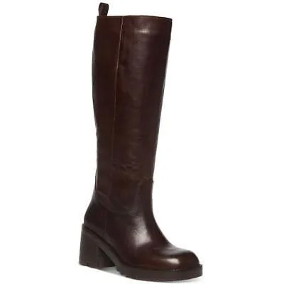 Коричневые женские сапоги до колена Steve Madden, размер 6, средний (B,M), BHFO 5055