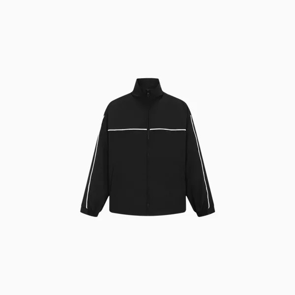 Куртка спортивная Calvin Klein с контрастной цветной лентой, белый