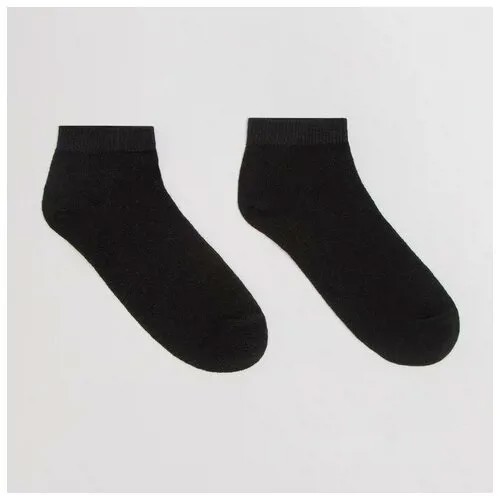 Носки  для мальчиков, размер 20-22, черный