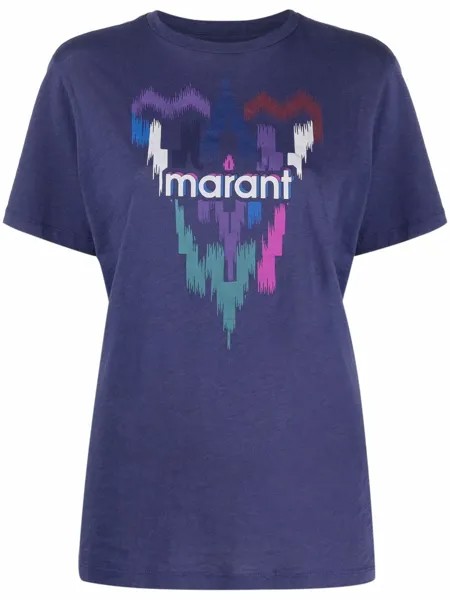 Isabel Marant Étoile футболка с логотипом