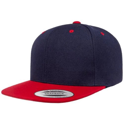 Кепка FlexFit 6089MT - Classic Snapback Navy/Red