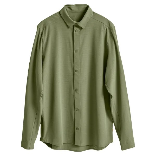Лонгслив Fjällräven, зеленый