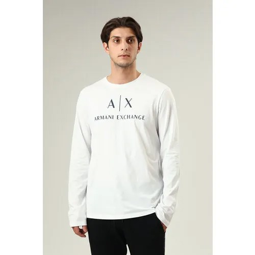 Лонгслив Armani Exchange, размер M, белый