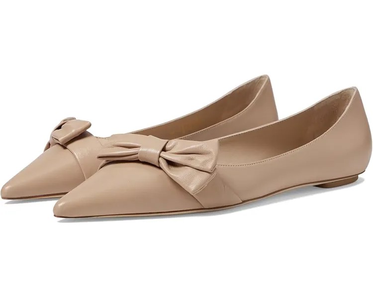 Туфли на плоской подошве Stuart Weitzman Sofia Flat, цвет Adobe