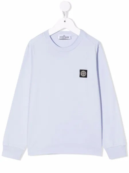 Stone Island Junior толстовка с нашивкой Compass