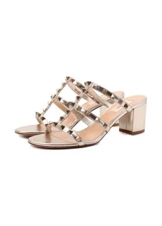 Кожаные мюли Rockstud Valentino