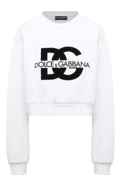 Хлопковый свитшот Dolce & Gabbana