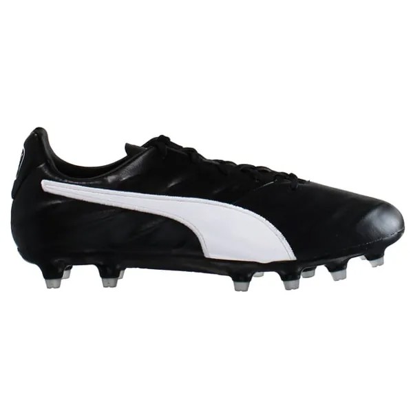 Черные мужские бутсы King pro 21 fg Puma, черный
