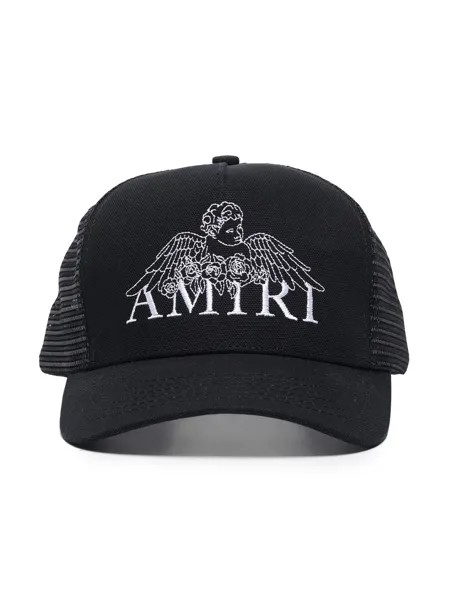 AMIRI AMIRI CHERUB TRUCKER HAT LOGO MLTI